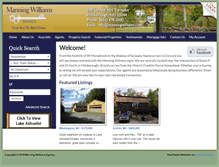 Tablet Screenshot of manningwilliams.com